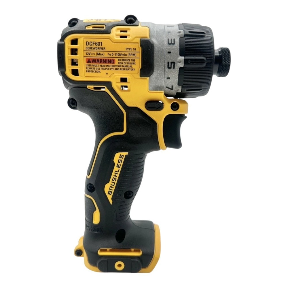 DEWALT XTREME 12V MAX* Cordless Screwdriver, 1/4-Inch, Tool Only (DCF601B)- New